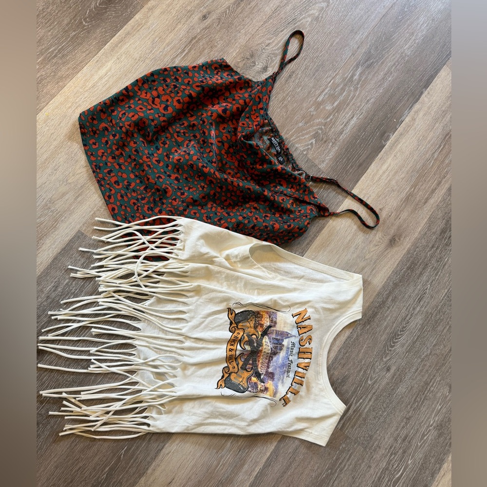 2 size Large shirts